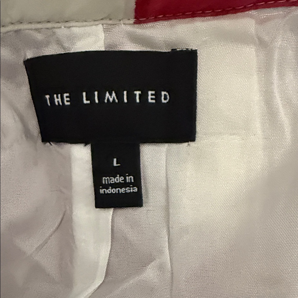 The Limited Red and White A-Line Skirt - Picture 2 of 3